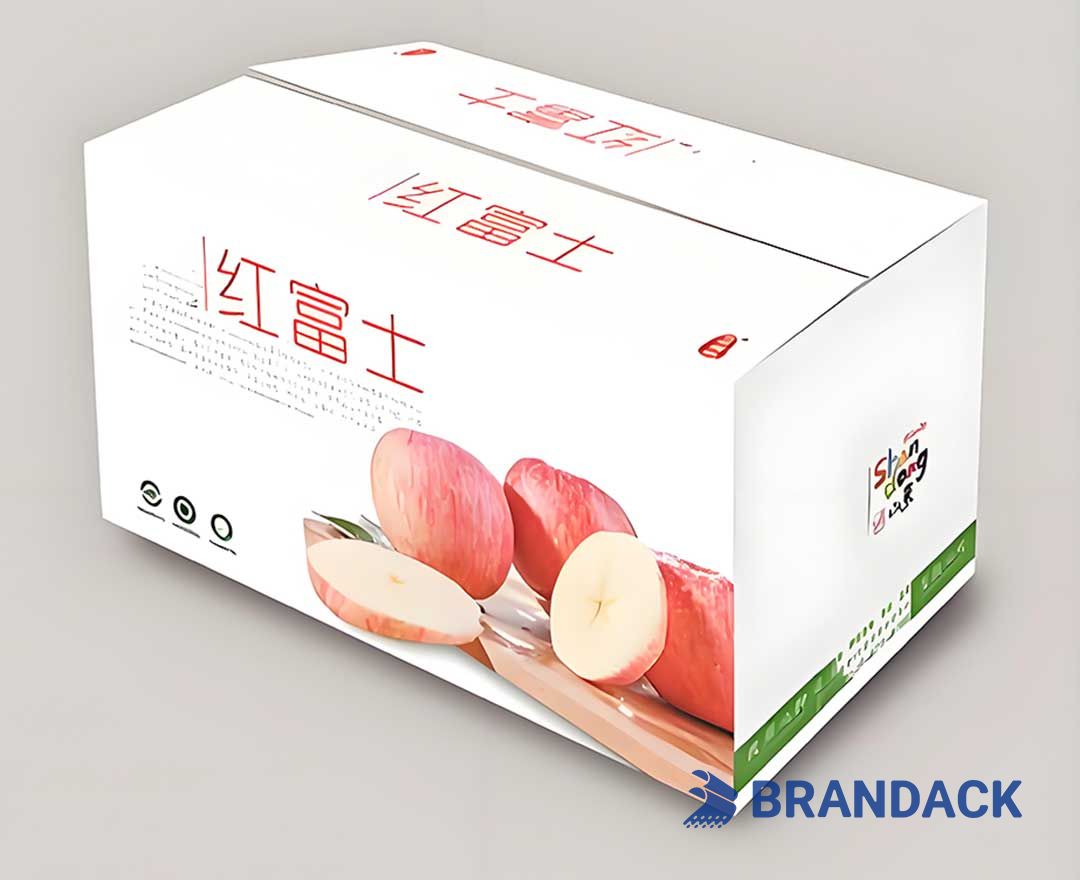 Custom Apple Fruit Packaging Boxes Design, Apple Carton Package and Shipping Boxes