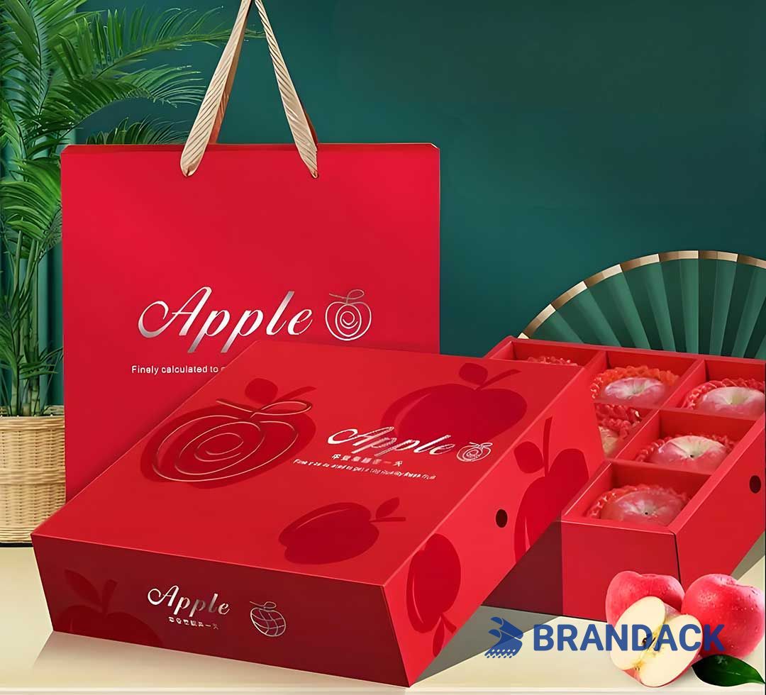 Custom Apple Fruit Packaging Boxes Design, Apple Carton Package and Shipping Boxes