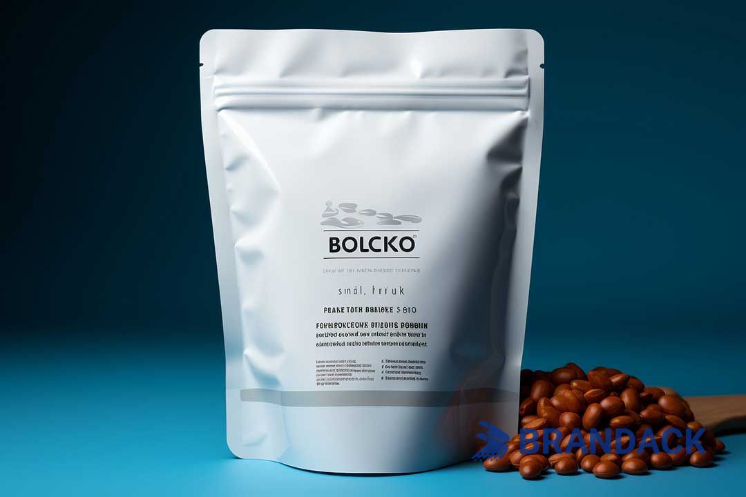 Custom Coffee Packaging Pouches Tailored to Brands, Compostable Kraft Coffee Pouch Packets