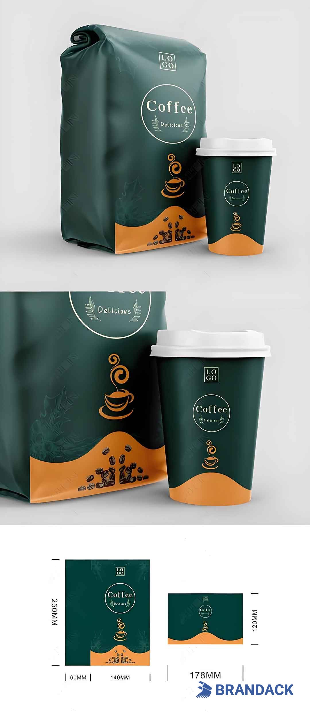Custom Coffee Packaging Designs