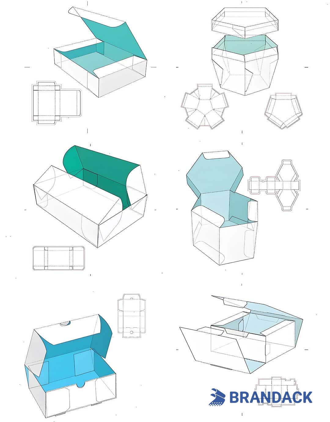 Custom Package Boxes and Bags Printing with Design Service