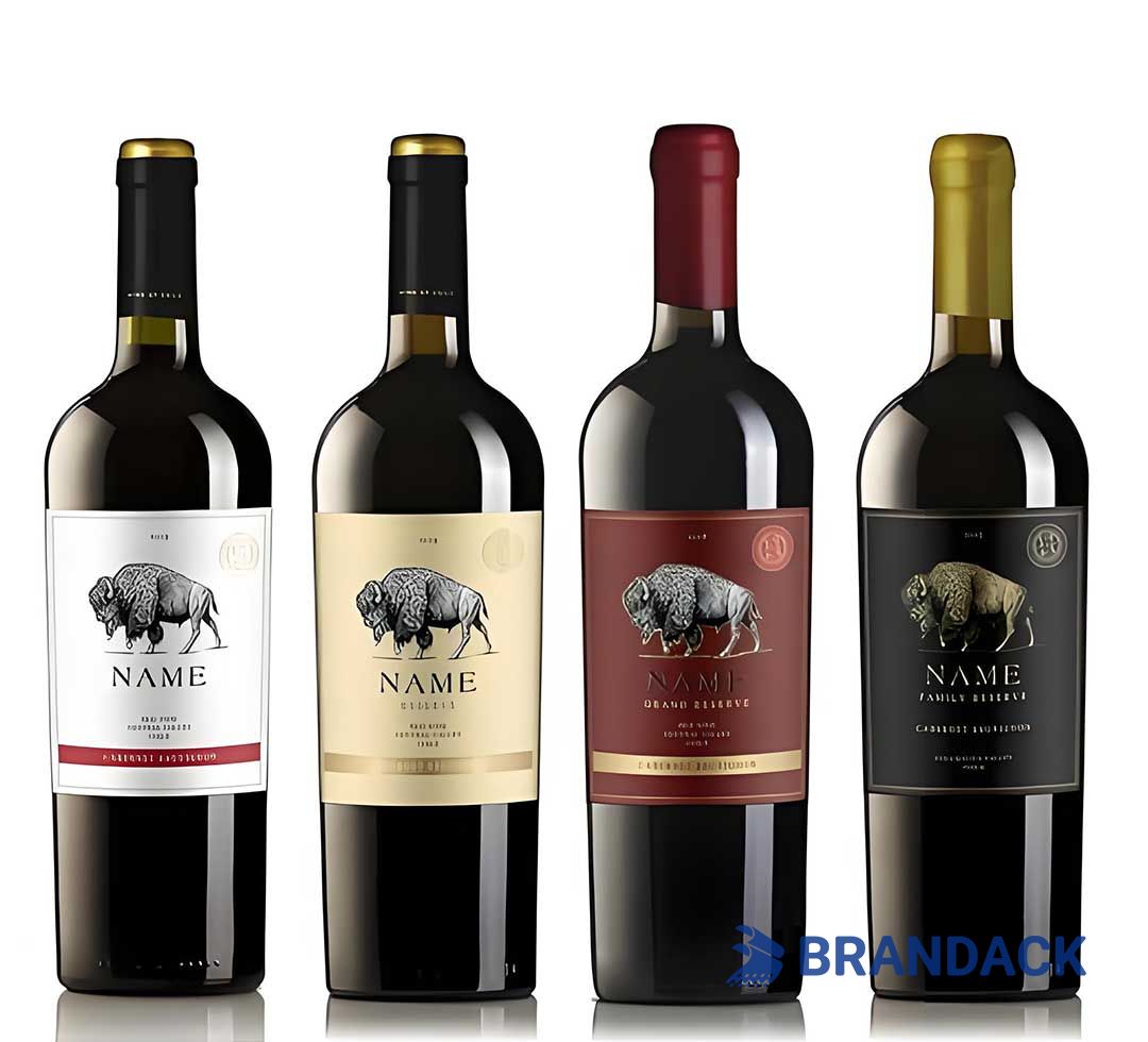 Custom Label Printing Service, Bulk Print Wine Bottle Labels