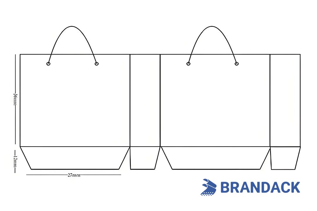 Custom Paper Shopping Bag - Bespoke Branded Packaging Bags