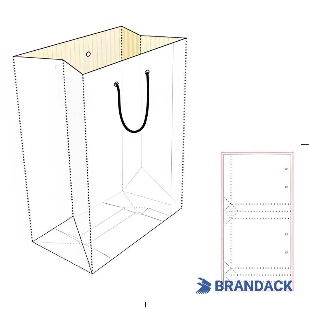 Custom Paper Shopping Bag - Bespoke Branded Packaging Bags