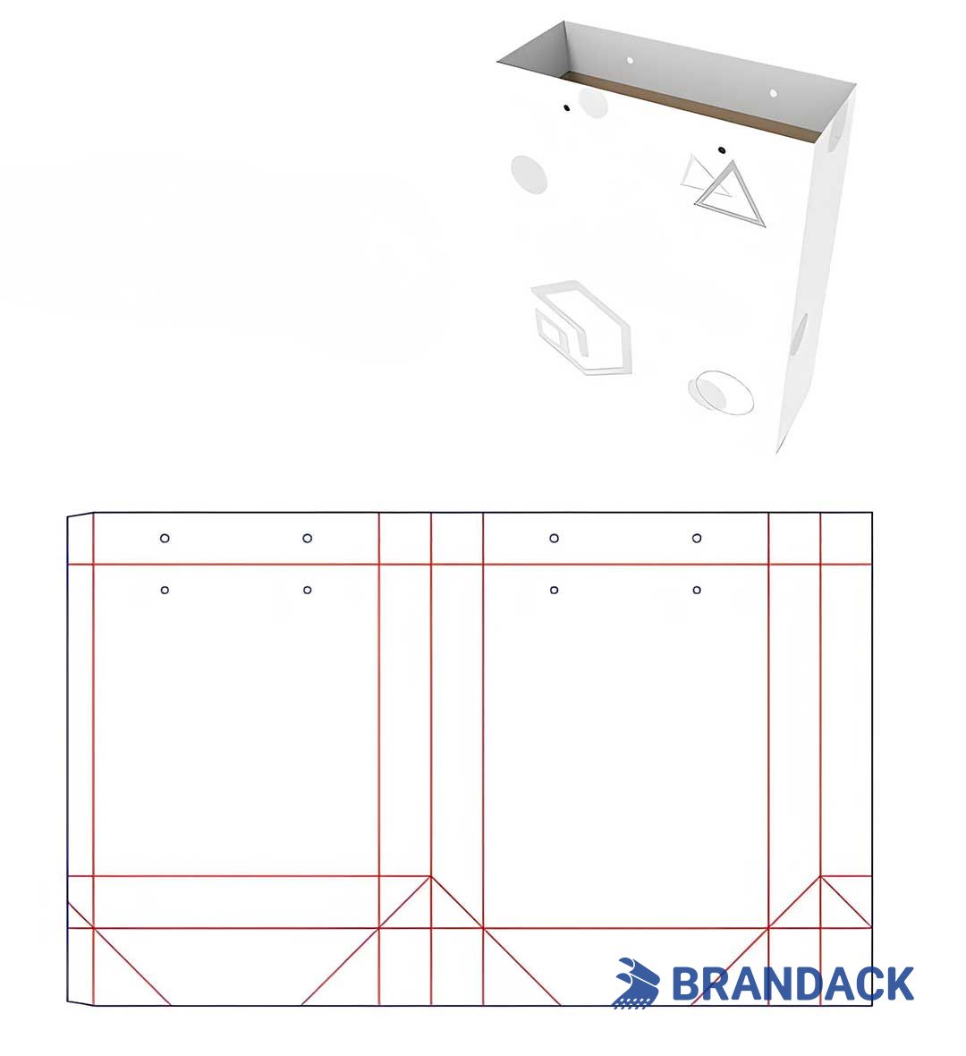 Custom Paper Shopping Bag - Bespoke Branded Packaging Bags