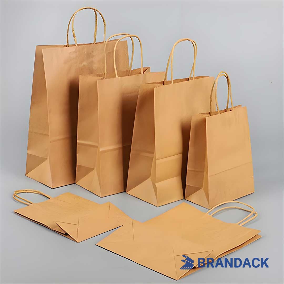 Custom Paper Shopping Bag - Bespoke Branded Packaging Bags
