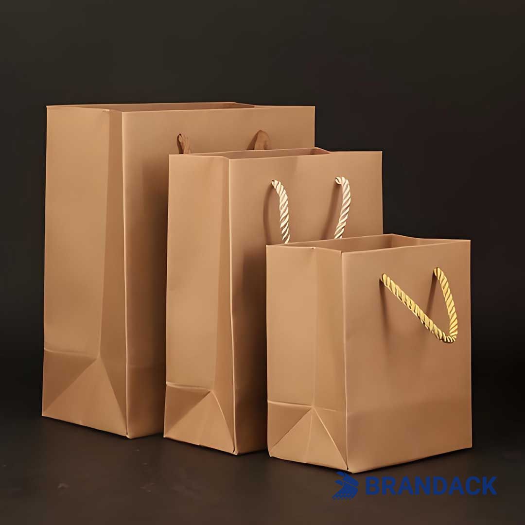 Custom Paper Shopping Bag - Bespoke Branded Packaging Bags