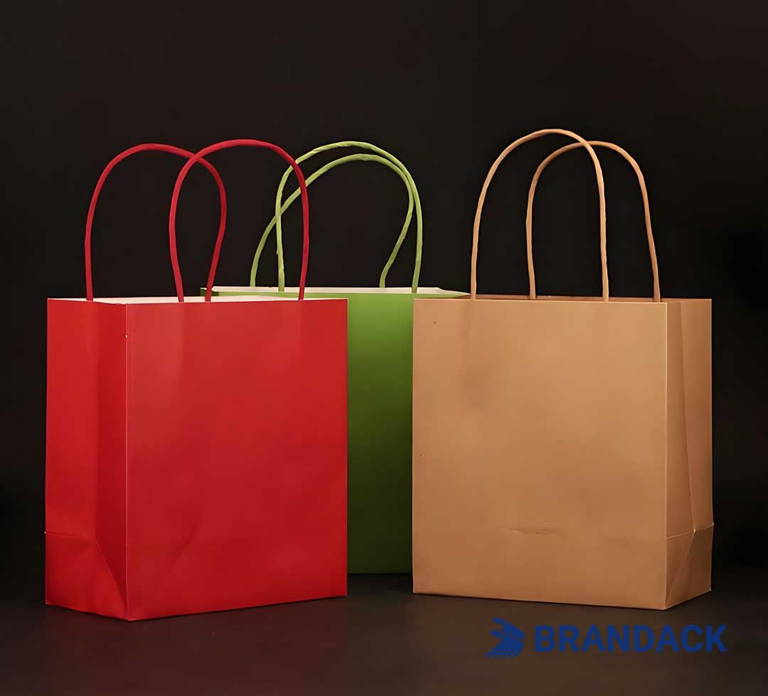 Custom Paper Shopping Bag - Bespoke Branded Packaging Bags