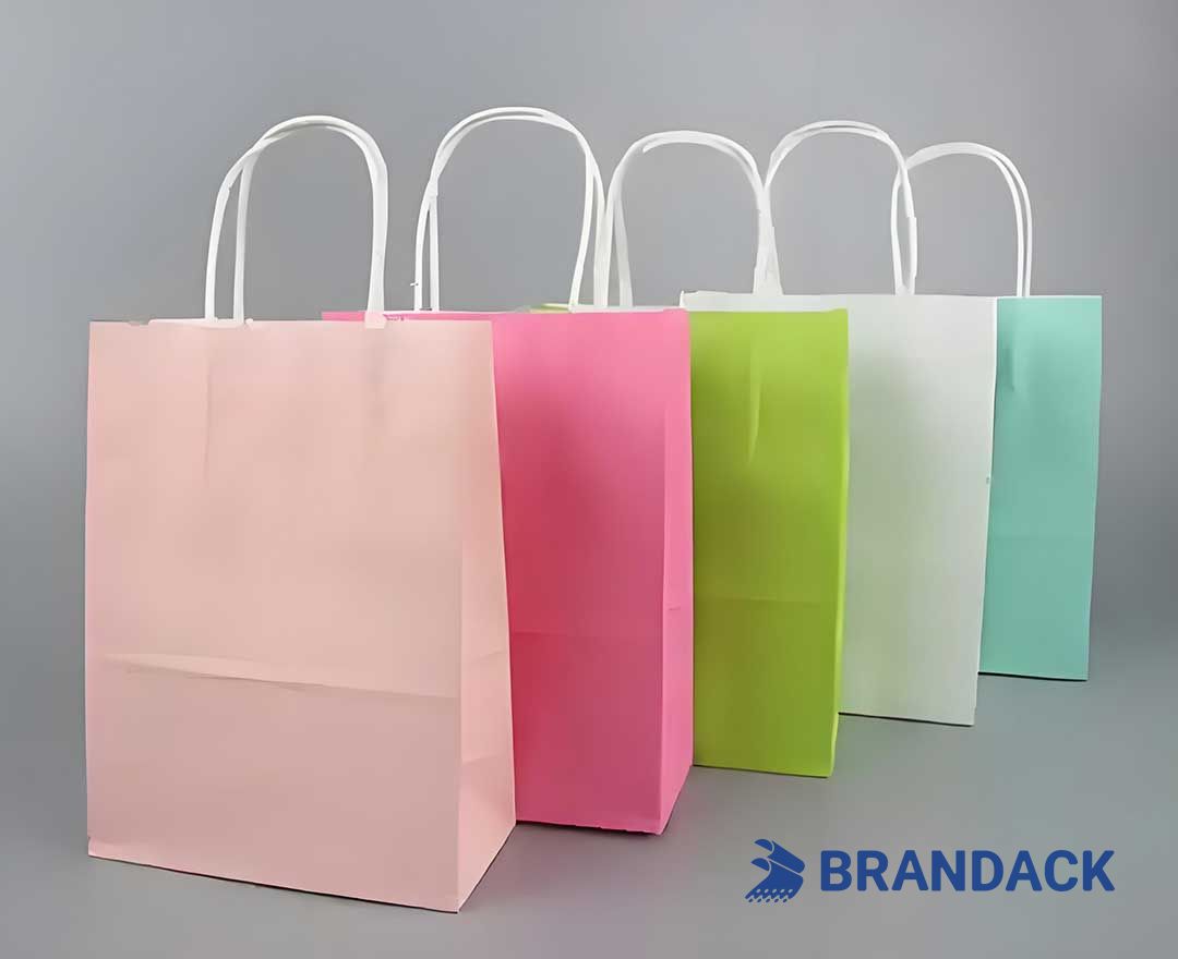 Custom Paper Shopping Bag - Bespoke Branded Packaging Bags