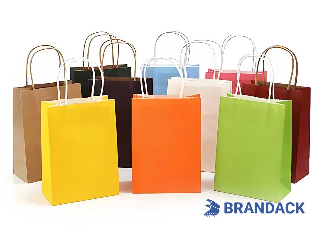 Custom Paper Shopping Bag - Bespoke Branded Packaging Bags