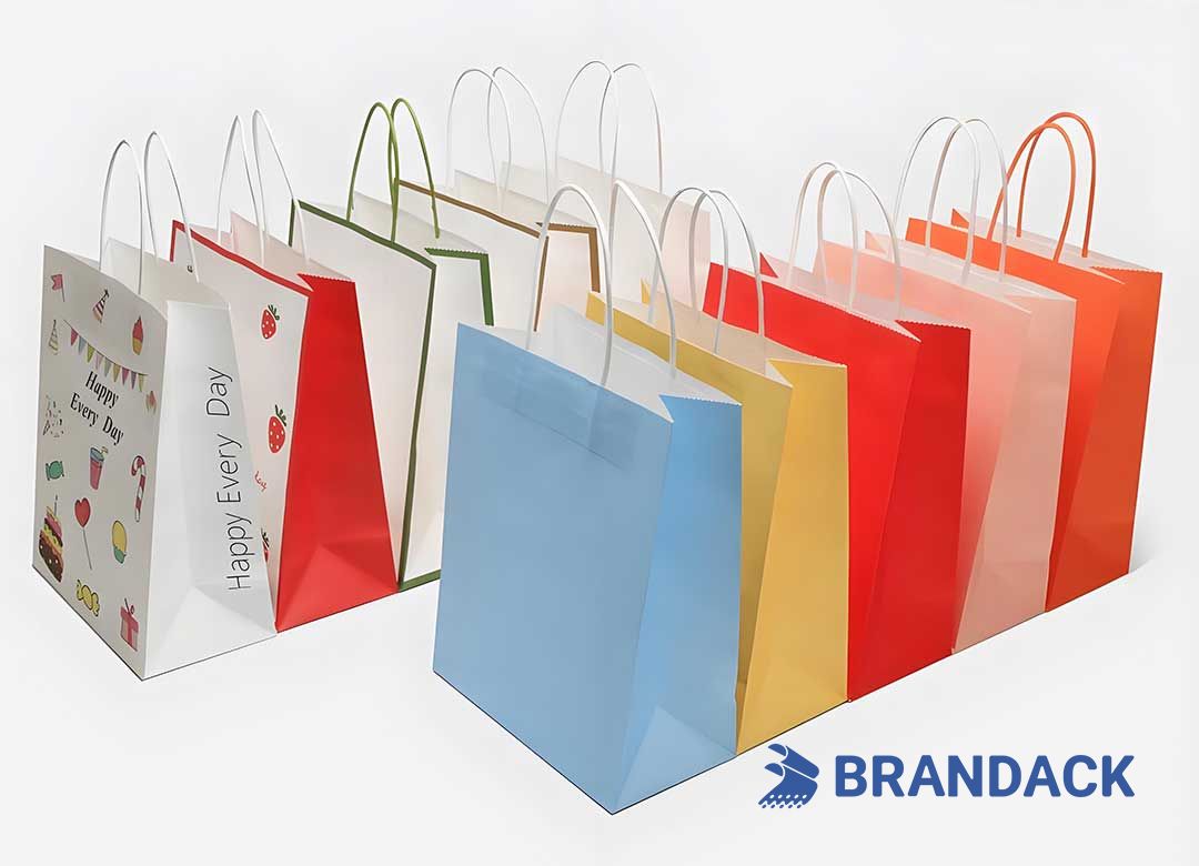 Custom Paper Shopping Bag - Bespoke Branded Packaging Bags