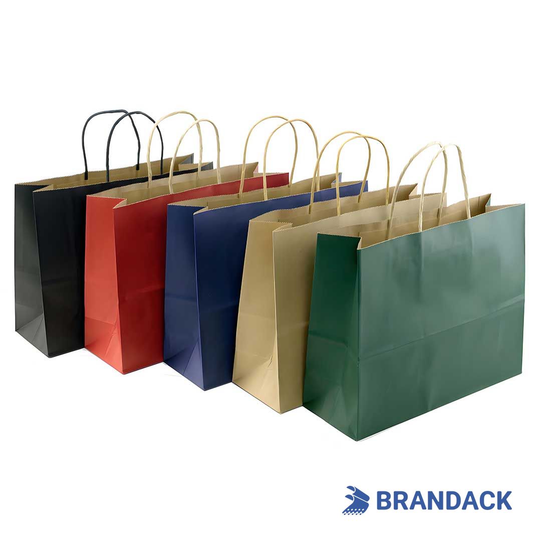 Custom Paper Shopping Bag - Bespoke Branded Packaging Bags