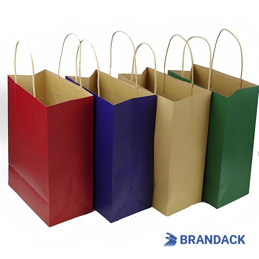 Custom Paper Shopping Bag - Bespoke Branded Packaging Bags