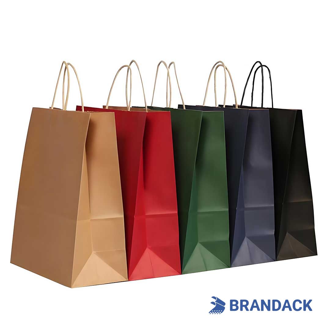 Custom Paper Shopping Bag - Bespoke Branded Packaging Bags