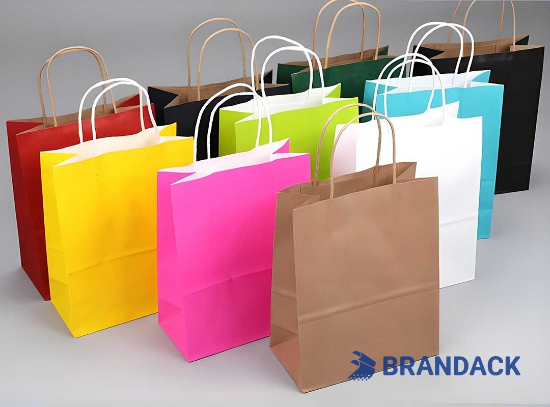 Custom Paper Shopping Bag - Bespoke Branded Packaging Bags