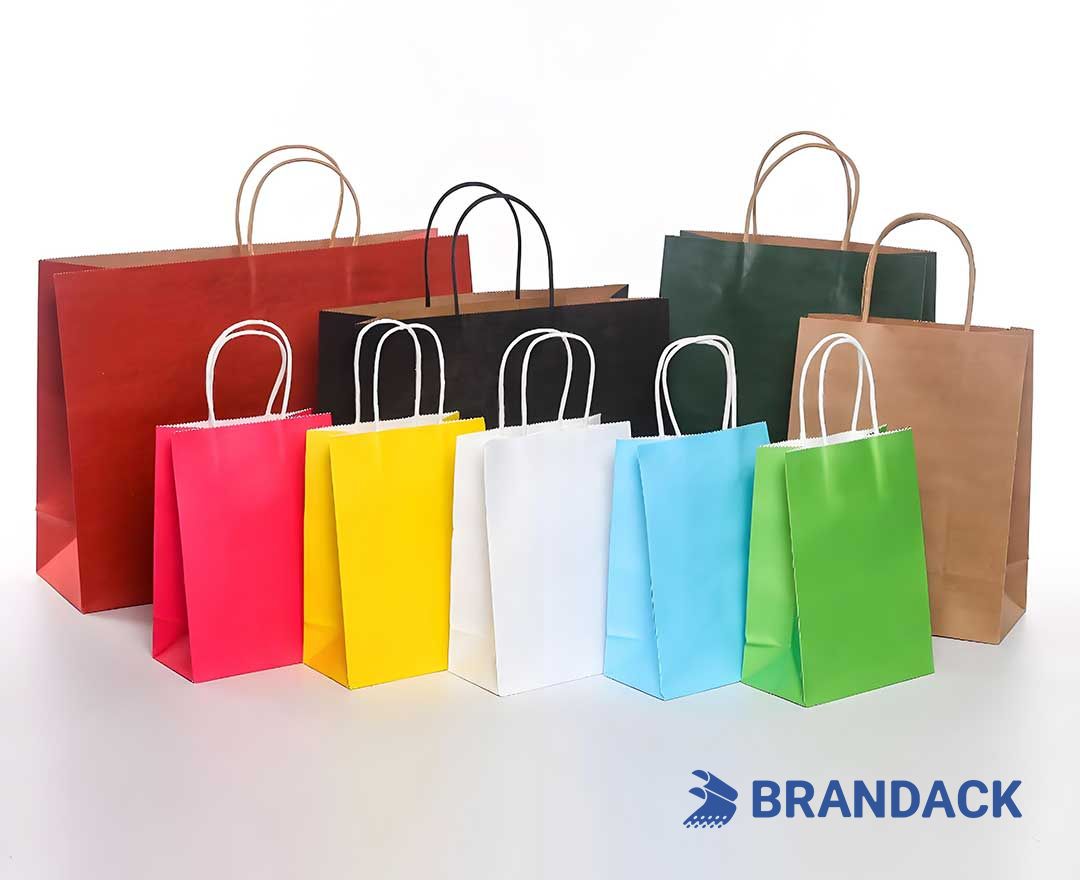 Custom Paper Shopping Bag - Bespoke Branded Packaging Bags