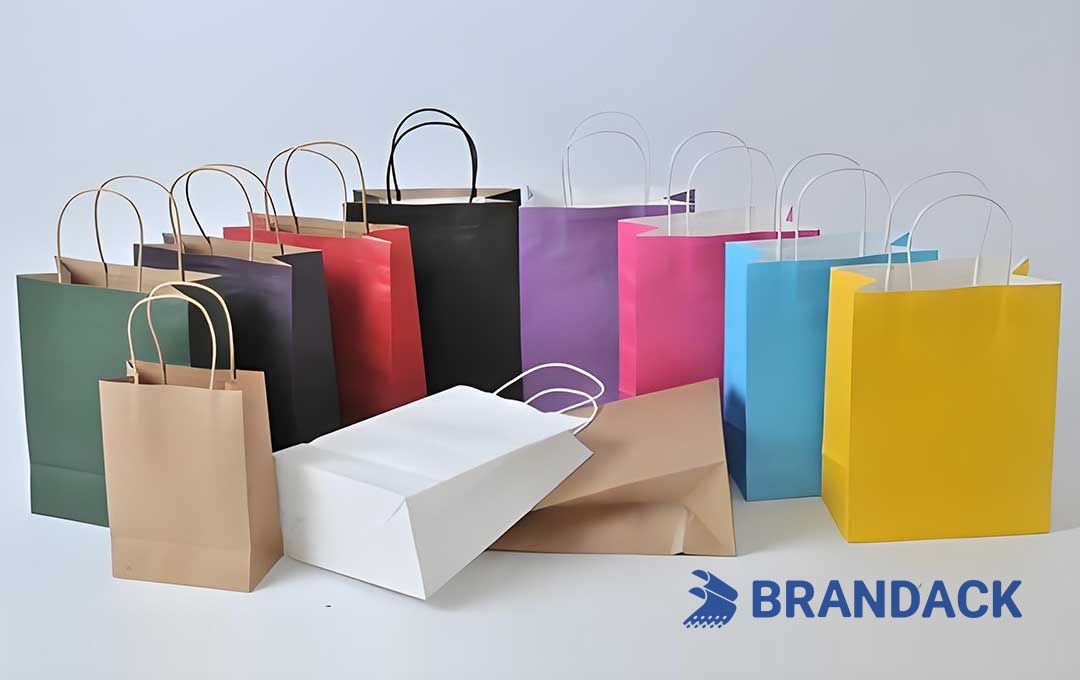 Custom Paper Shopping Bag - Bespoke Branded Packaging Bags