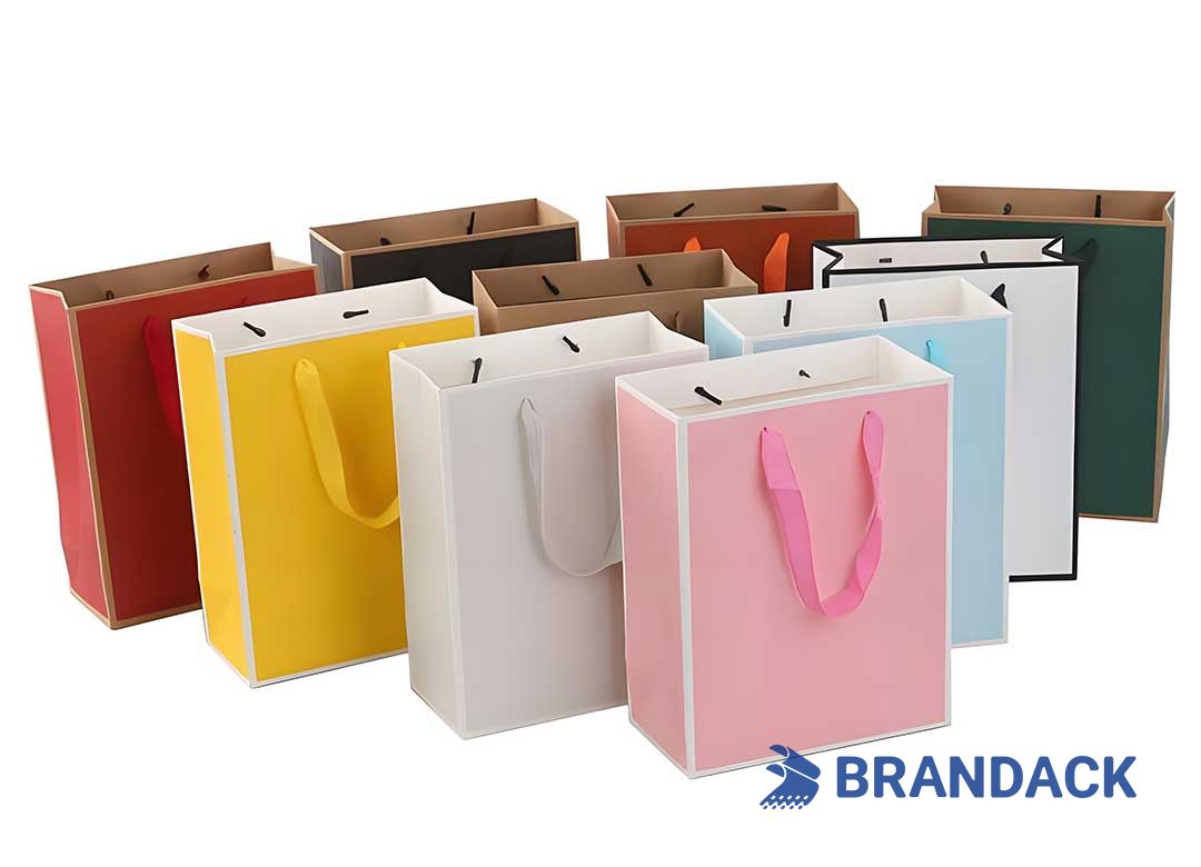 Custom Paper Shopping Bag - Bespoke Branded Packaging Bags