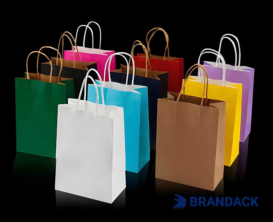 Custom Paper Shopping Bag - Bespoke Branded Packaging Bags