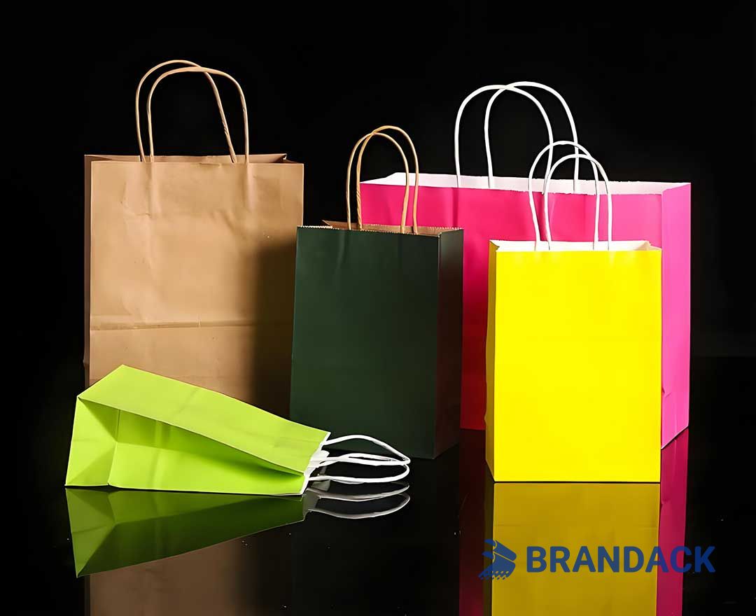 Custom Paper Shopping Bag - Bespoke Branded Packaging Bags
