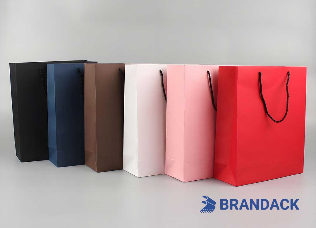Custom Paper Shopping Bag - Bespoke Branded Packaging Bags