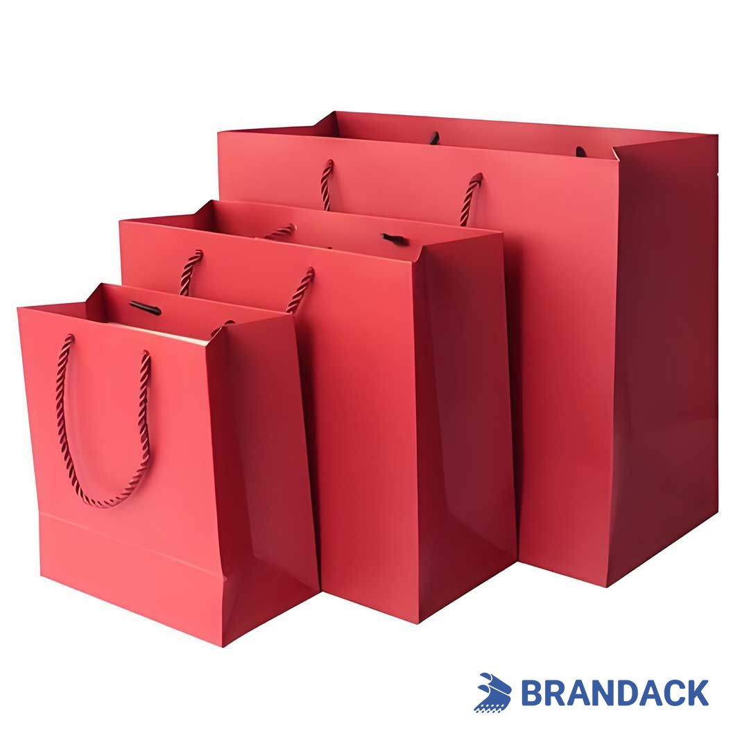 Custom Paper Shopping Bag - Bespoke Branded Packaging Bags
