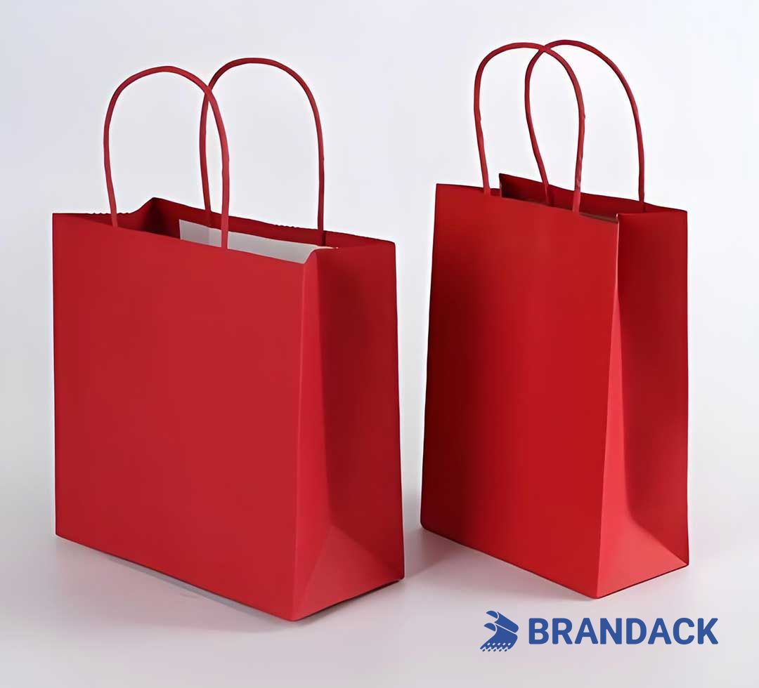 Custom Paper Shopping Bag - Bespoke Branded Packaging Bags