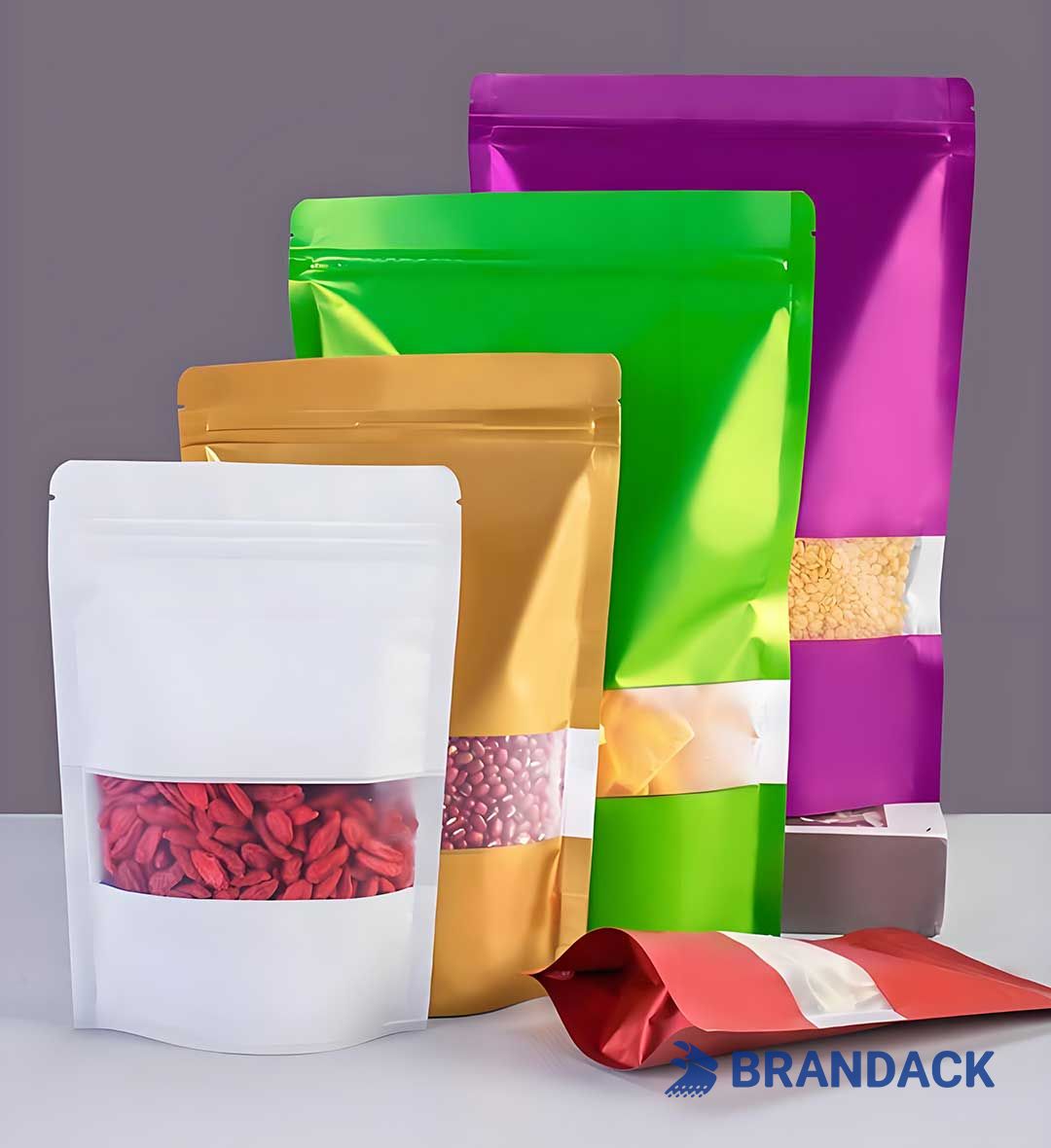 Customised Stand Up Pouch, Custom Printed Packaging Pouches