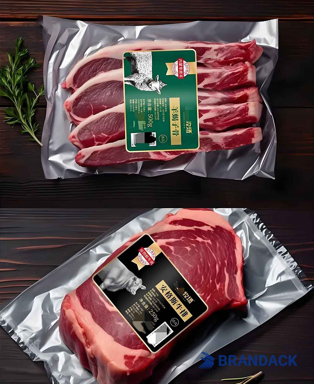 Custom Printed Food Packaging Solutions Pack Packet Supplies