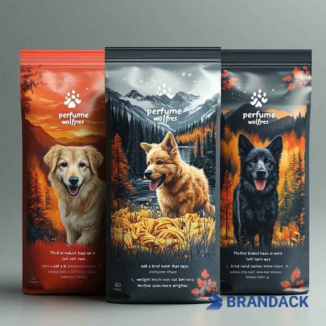 Pet Dog Food Packaging Treat Pouch Supplies