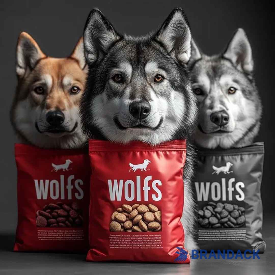 Pet Dog Food Packaging Treat Pouch Supplies