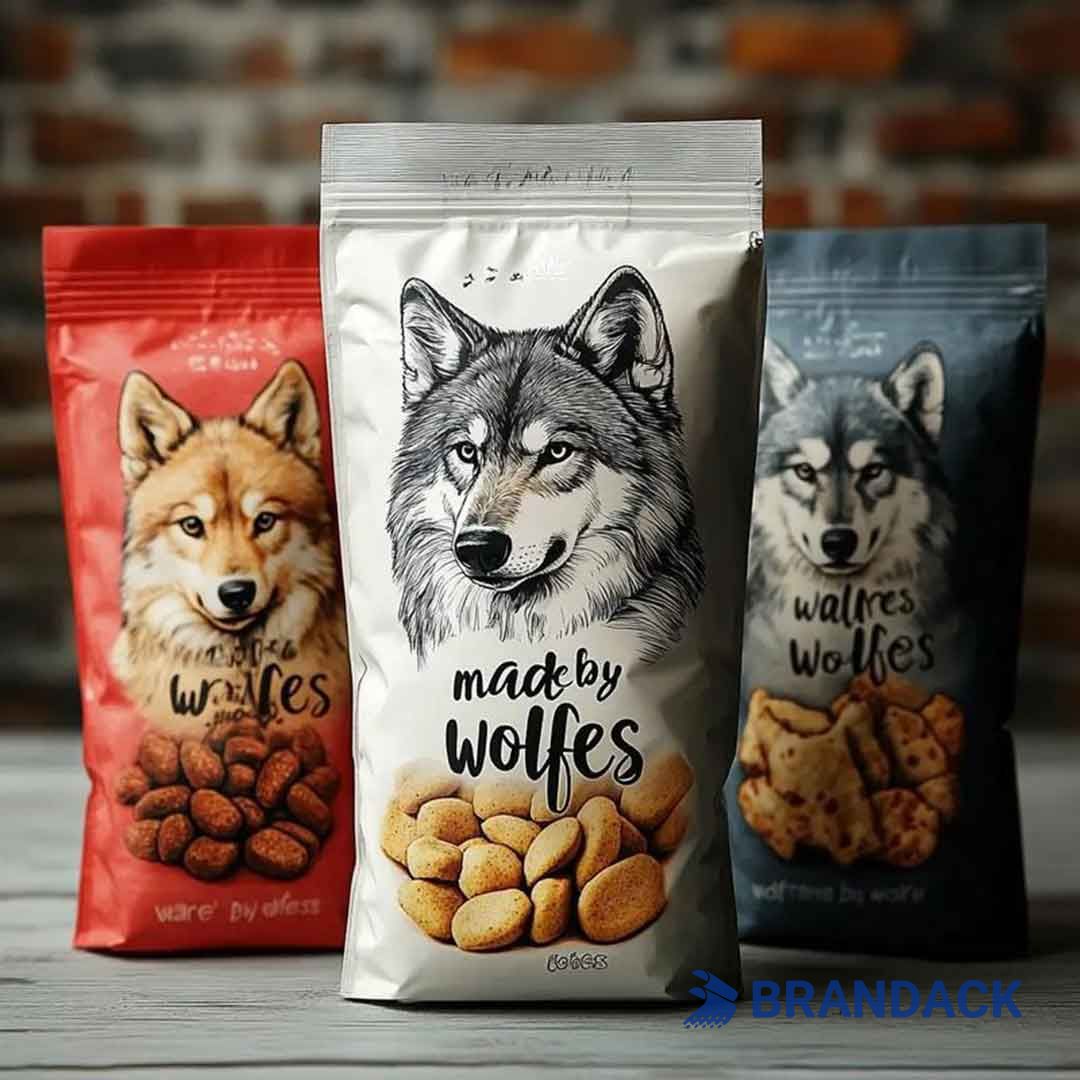 Pet Dog Food Packaging Treat Pouch Supplies