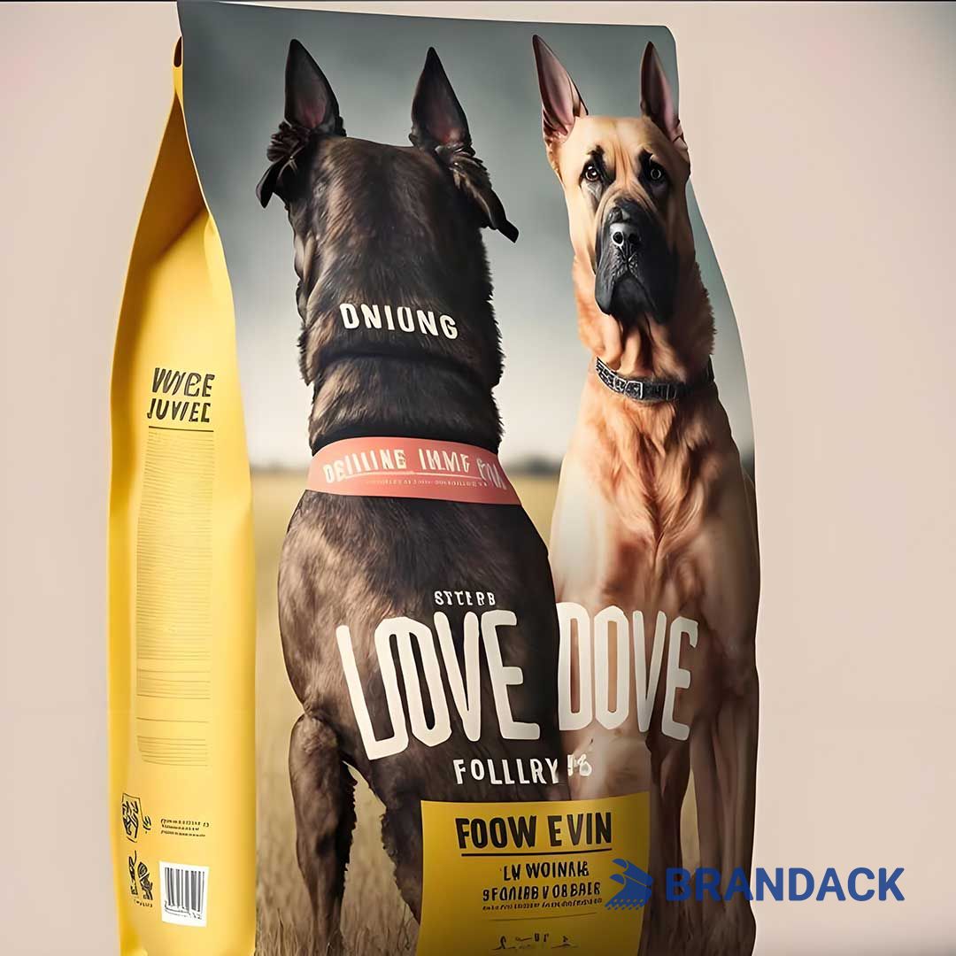 Pet Dog Food Packaging Treat Pouch Supplies