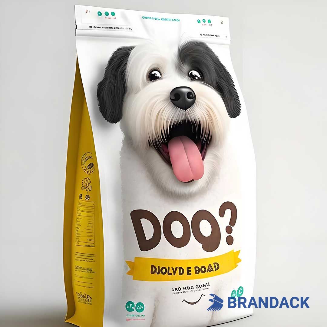 Pet Dog Food Packaging Treat Pouch Supplies