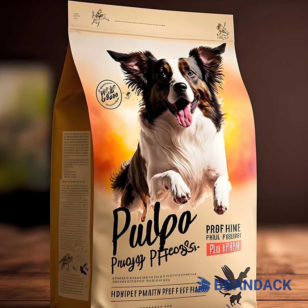 Pet Dog Food Packaging Treat Pouch Supplies