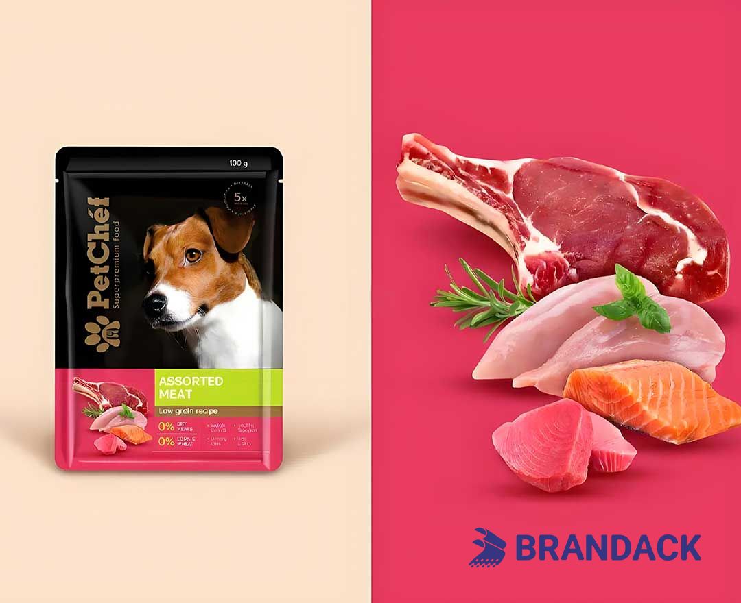 Pet Dog Food Packaging Treat Pouch Supplies