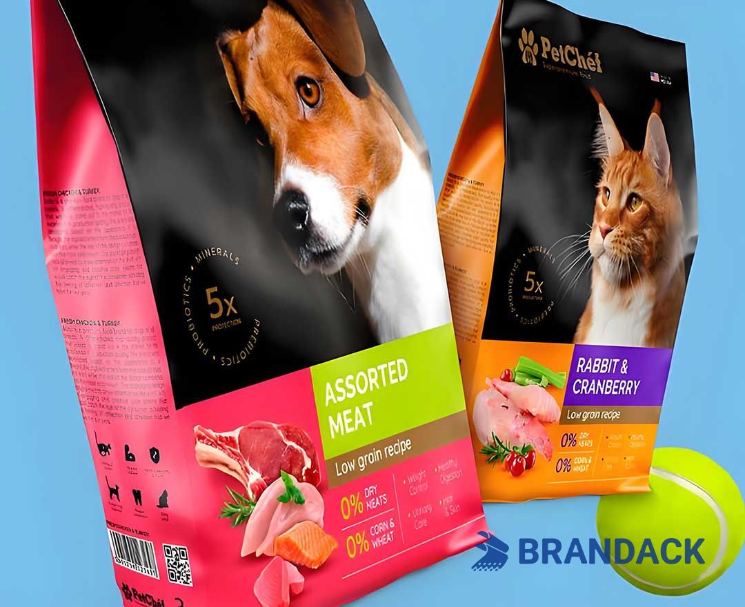 Pet Dog Food Packaging Treat Pouch Supplies