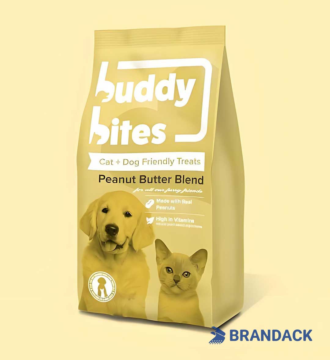 Pet Dog Food Packaging Treat Pouch Supplies