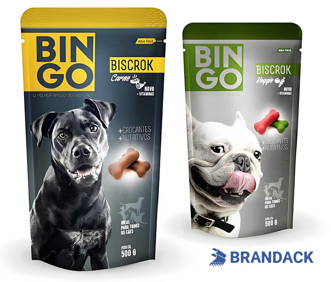 Pet Dog Food Packaging Treat Pouch Supplies