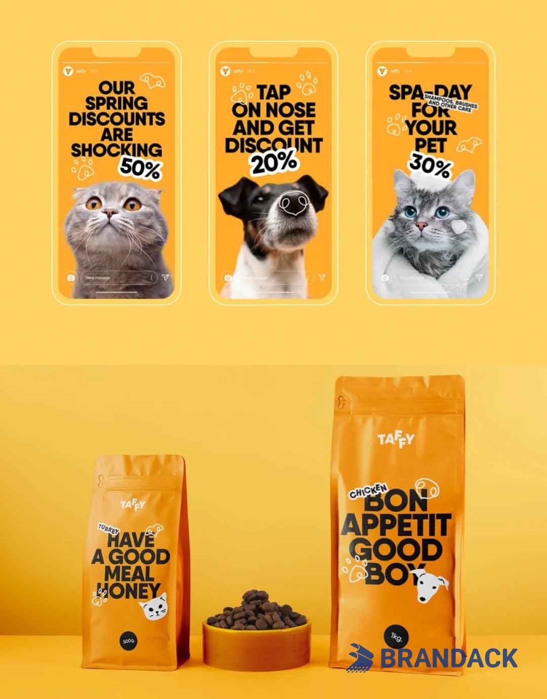 Pet Cat Food Packaging Pouches Kitten Snack Packet Solutions