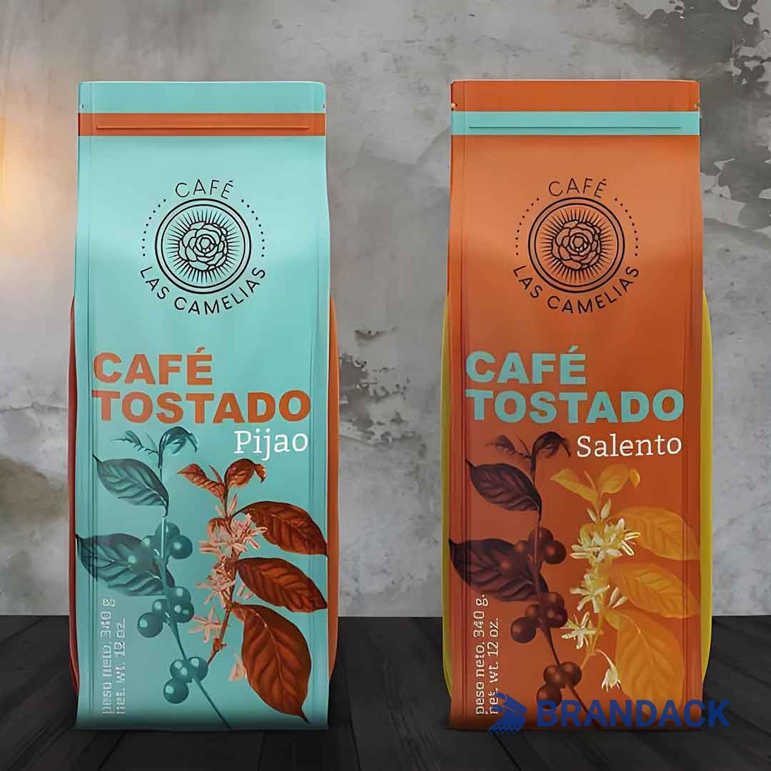 Custom Coffee Packaging Pouches, Cool Bean Pack Bag Designs