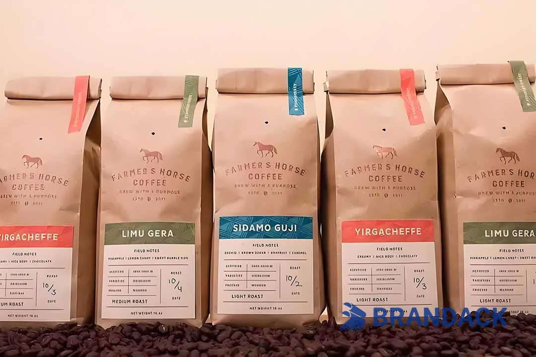 Custom Coffee Packaging Pouches, Cool Bean Pack Bag Designs