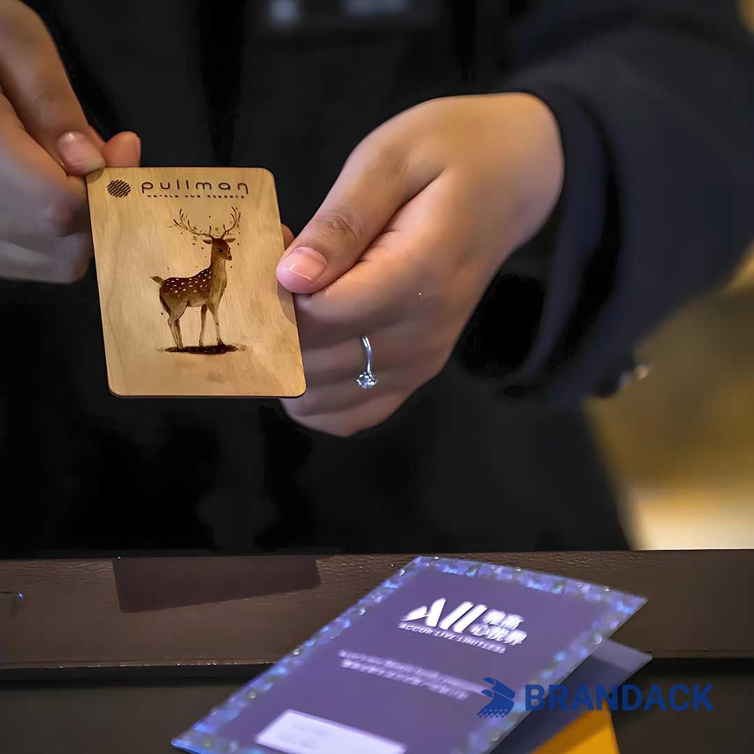 Precision Laser Etching and Engraving for Wooden RFID Hotel Key Cards