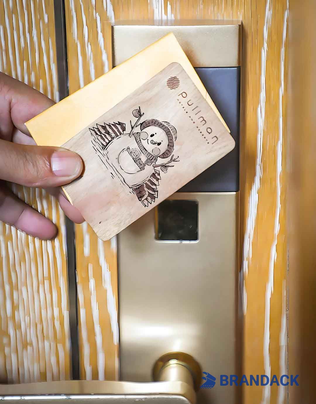 Precision Laser Etching and Engraving for Wooden RFID Hotel Key Cards