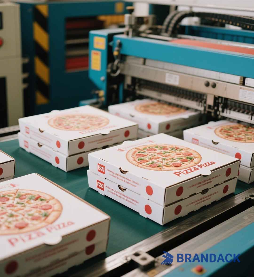 Custom Printed Pizza Boxes Wholesale | Black Plain Pizza Box Packaging