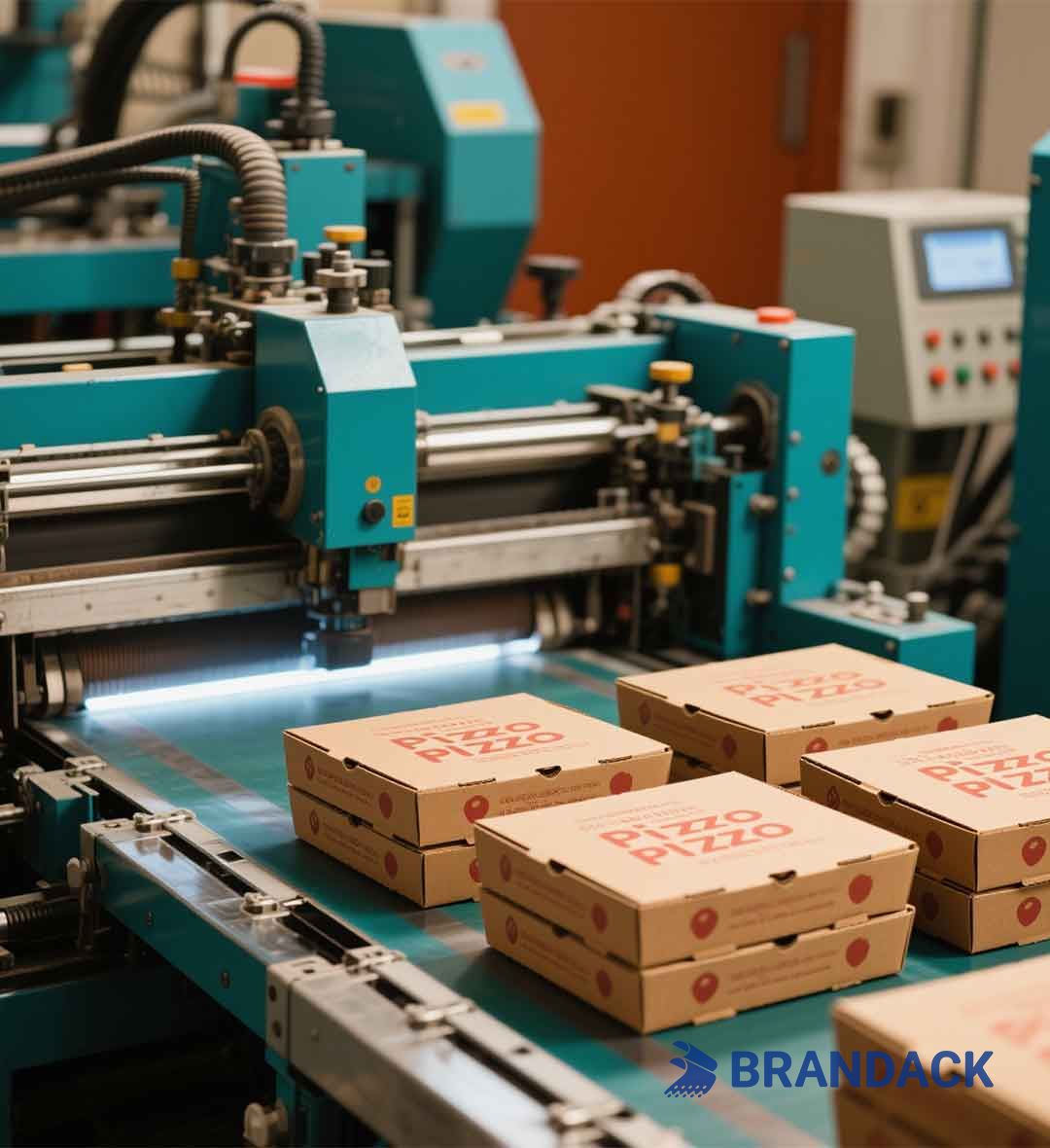 Custom Printed Pizza Boxes Wholesale | Black Plain Pizza Box Packaging