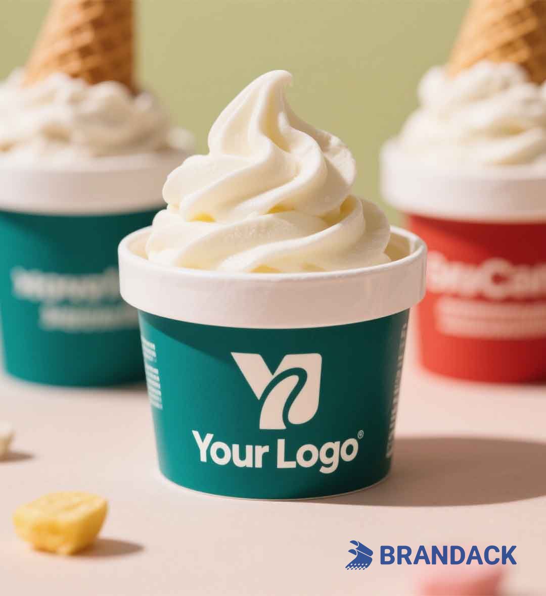 Branded Packaging for Ice Cream | Custom Ice Cream Pint Containers