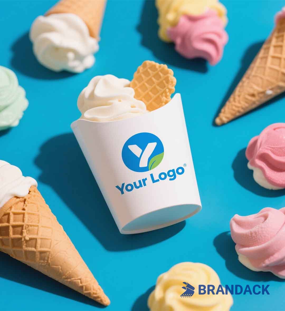 Branded Packaging for Ice Cream | Custom Ice Cream Pint Containers