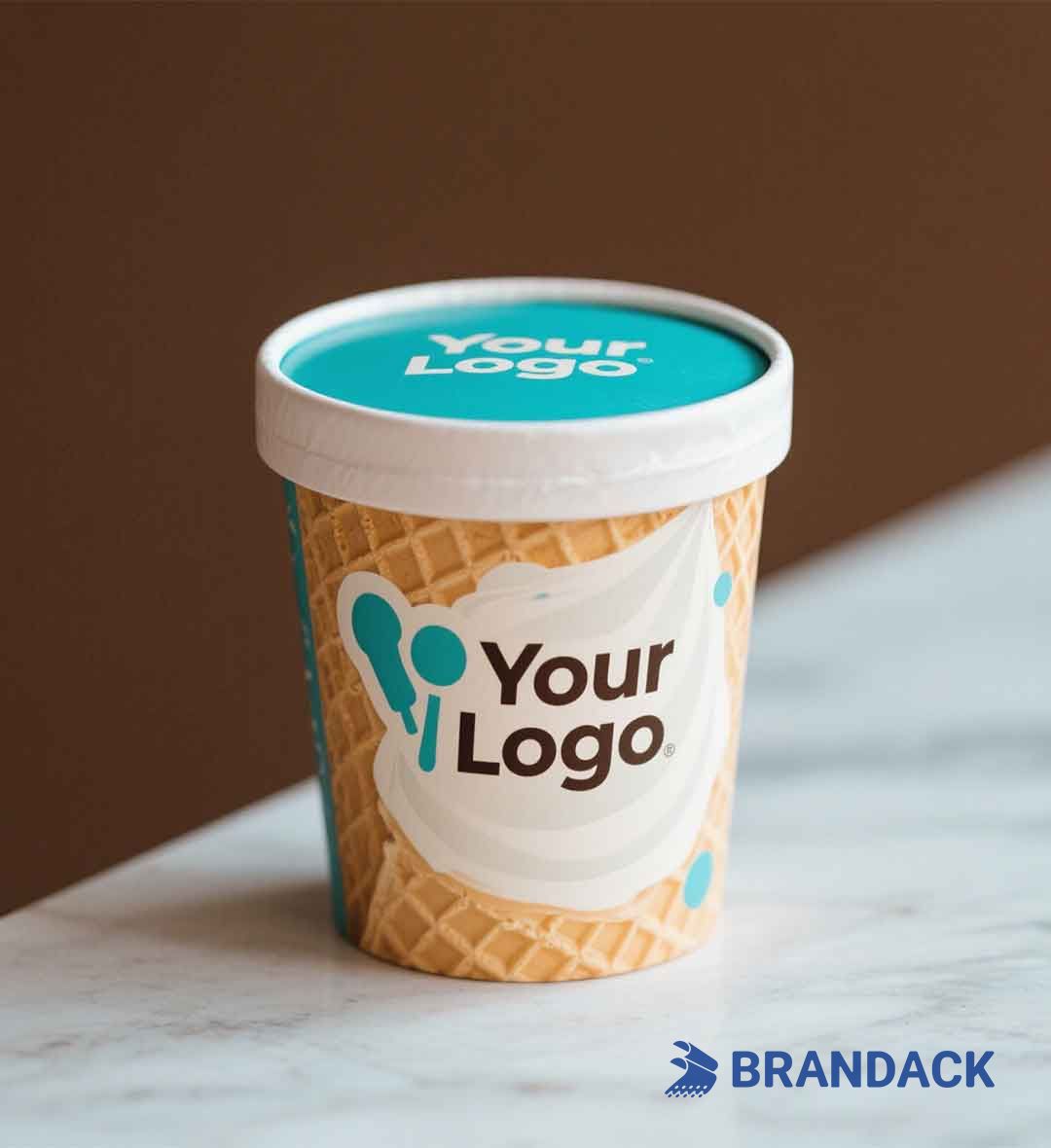 Branded Packaging for Ice Cream | Custom Ice Cream Pint Containers
