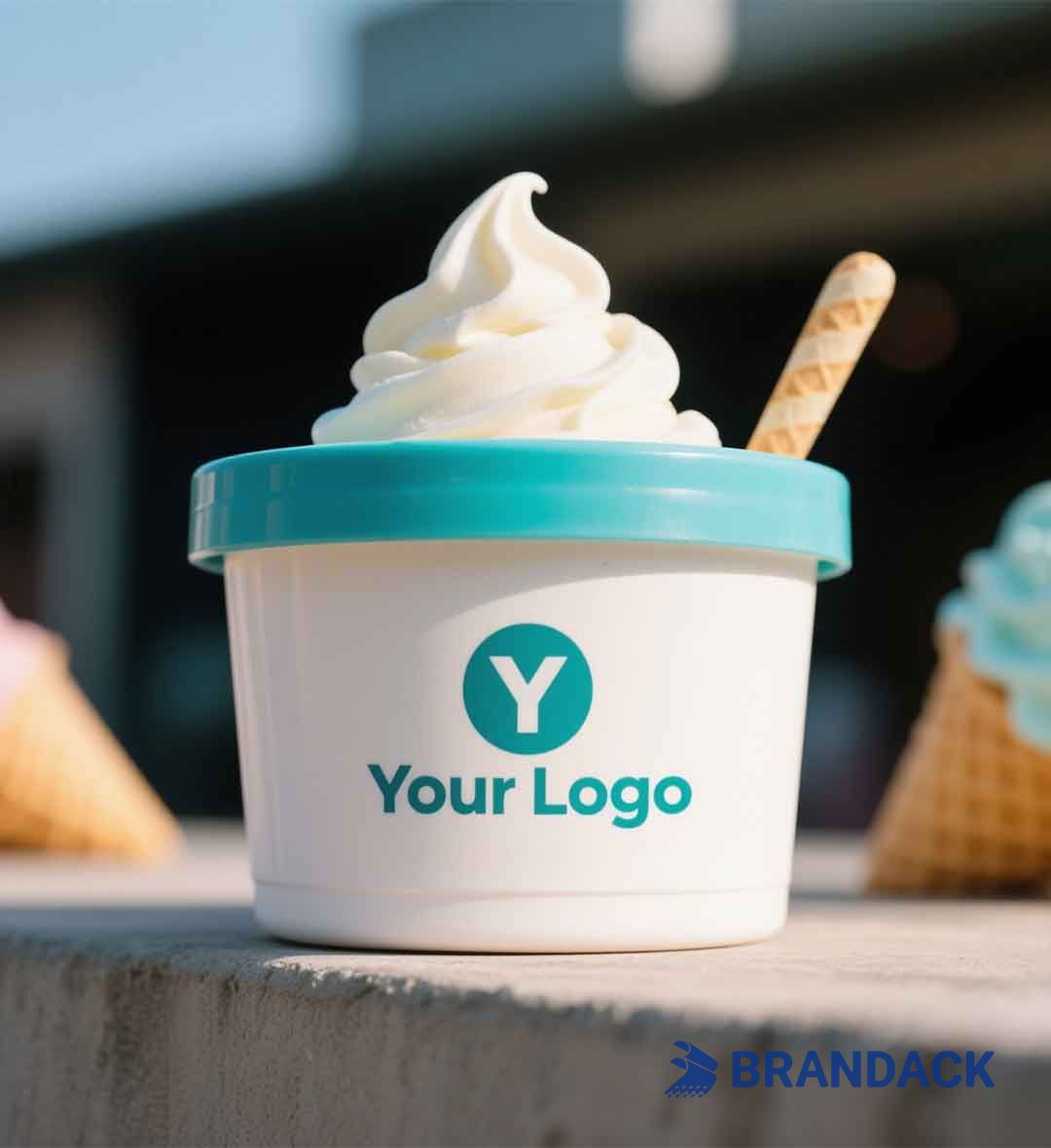 Branded Packaging for Ice Cream | Custom Ice Cream Pint Containers